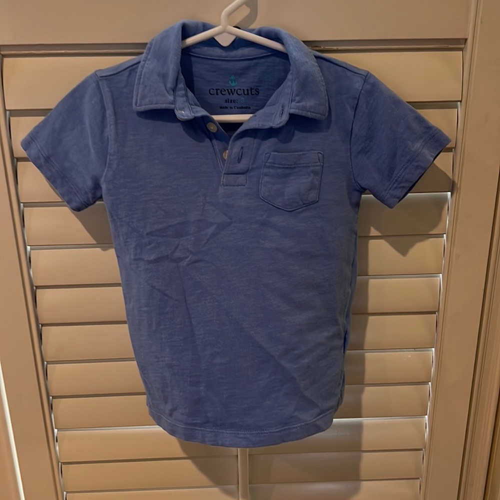 Crewcuts polo sz 3t. EUC